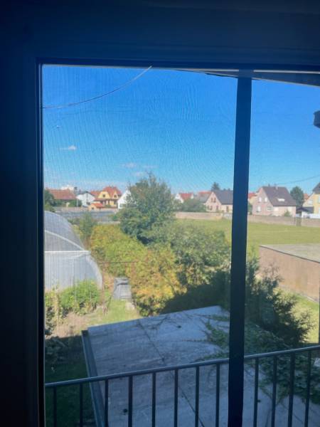 Dépannages vitrage sur une porte fenêtre en PVC à Truchtersheim 